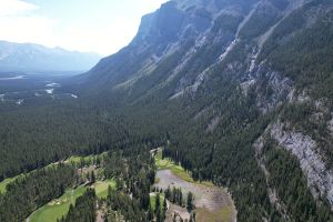 Banff Springs 4th Hole Aerial